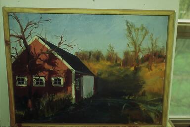 My Garage in the Evening