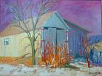 Outbuildings at Dusk