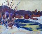 Stillwater River Winter Stream Gesture