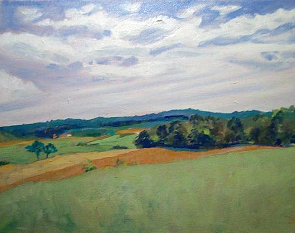 VERONA SKY VIEW plein air