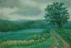 FARM LANE AFTER THE RAIN