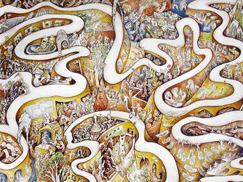 detail, Seven City Stroll