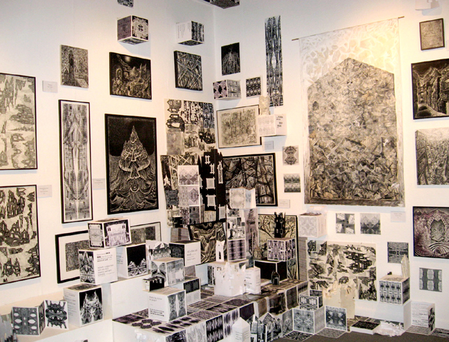 Urban Sprawl, installation, mixed media