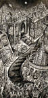 Women Who Stay up all Night, scratchboard, 12