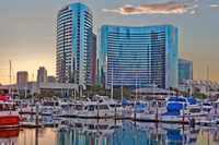 Sunrise at Seaport Village