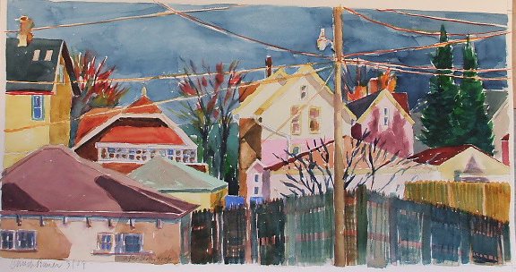 Milwaukee Backyard Sunset