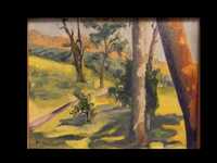 Prairie Grove (For Charles) OIL SKETCH