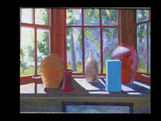 Five Vessels in My Bay Window 