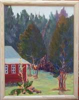 Hen House and Cedars