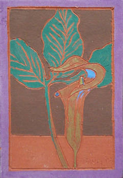 Jack-in-the-Pulpit (Fired Ceramic Tile)
