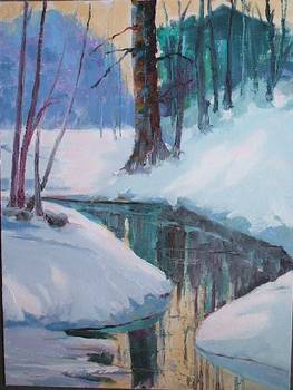 Morning - Frozen Stream