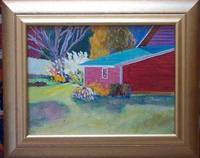 My Garage with Pampas Grass 2