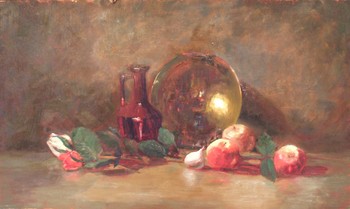 November Apples with Roses