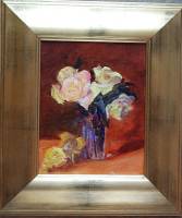 Seven Roses after Manet