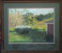 Pampas Grass in Front Yard (pastel)