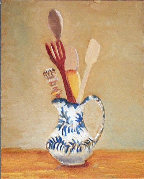 Pitcher in Mexican Kitchen