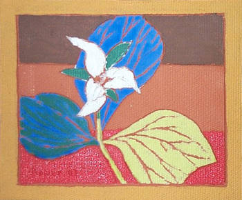 Trillium (Fired Ceramic Tile)
