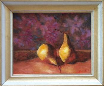Two Golden Pears in January
