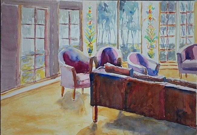 Bailey's Harbor Leather Sofa and Four Chairs