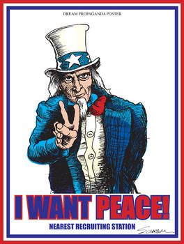 I WANT PEACE!