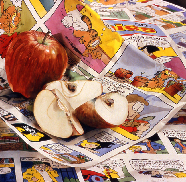 Sliced Apples on Funnies I