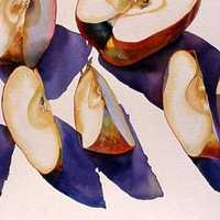 Sliced Apples/Blue Shadows