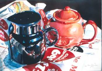 Red and Black on Ads