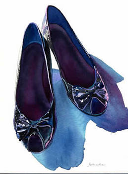 My Pumps with Black Bows