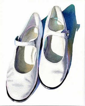My White Mary Janes