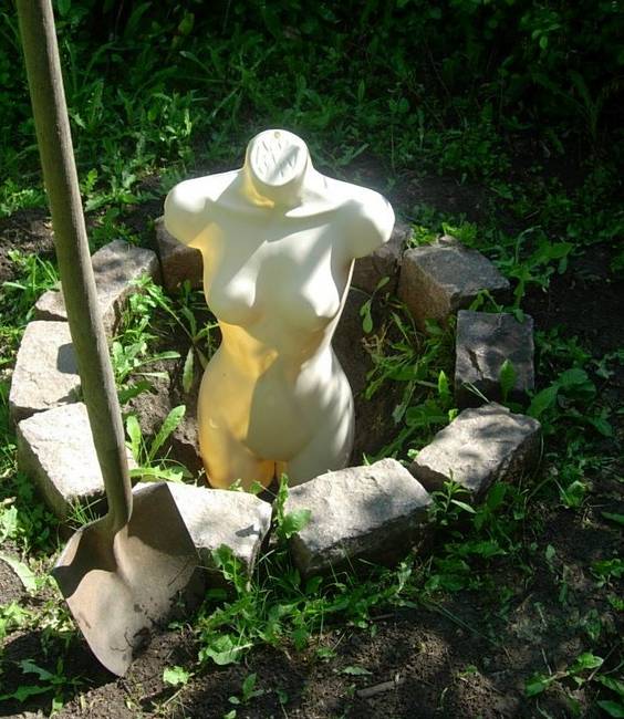 Nymph at Dig Site 2, View 2