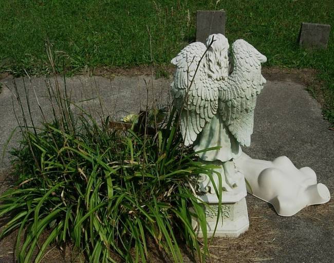 Nymph in Graveyard 1