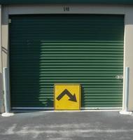 Signage, Curves, Storage Units, Green 2