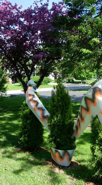 Tree Graffiti, Polychrome, View 4