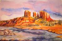 Storm at Cathedral Rock