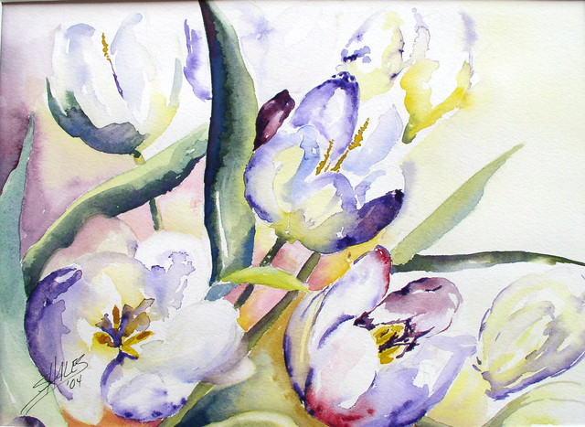 White Tulips
