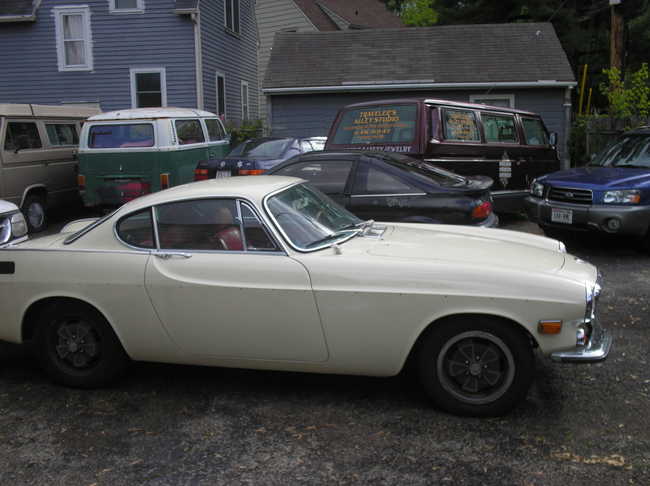 My car is at the repair shop here.