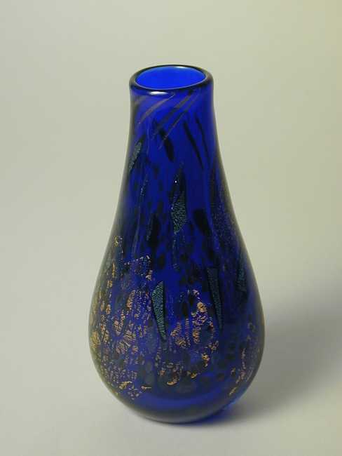 Cobalt blue vase 