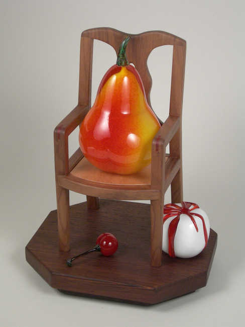 Pear in a Chair