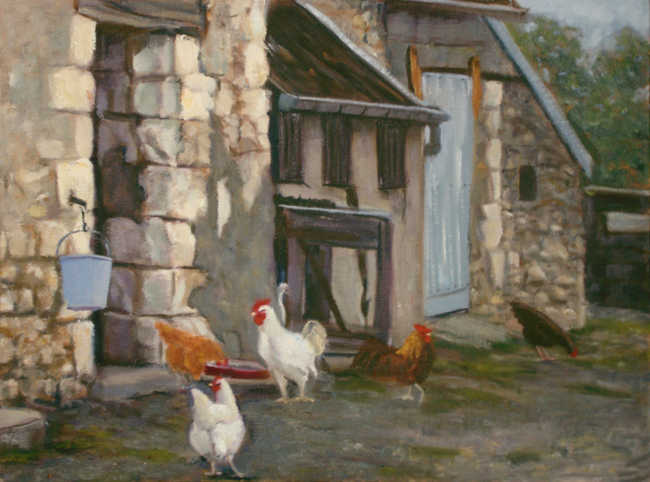 Loire Valley Farmyard