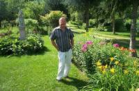 Beckwith in Front Yard