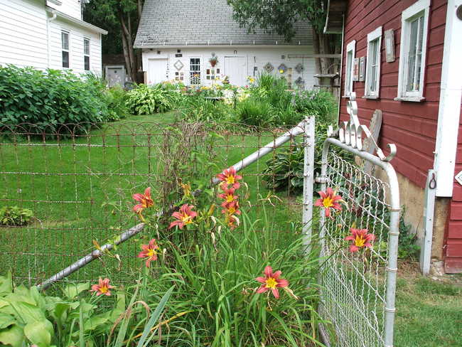 East Side Yard in July