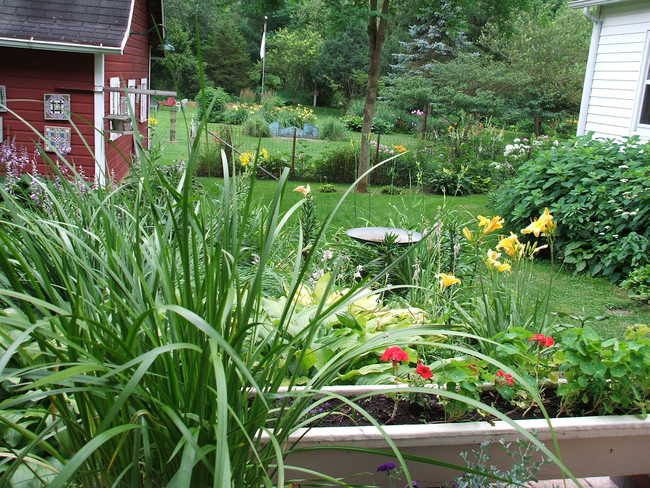 View South from Terrace