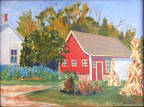 Garage in Fall
