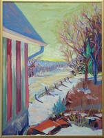 Hog House Winter Afternoon