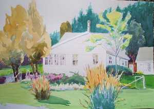 Farmhouse in October