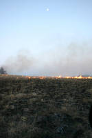 Ending burn with moon