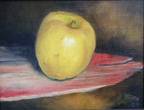 Golden on Barn Board