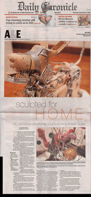 Daily Chronicle Review of Exhibit 2011