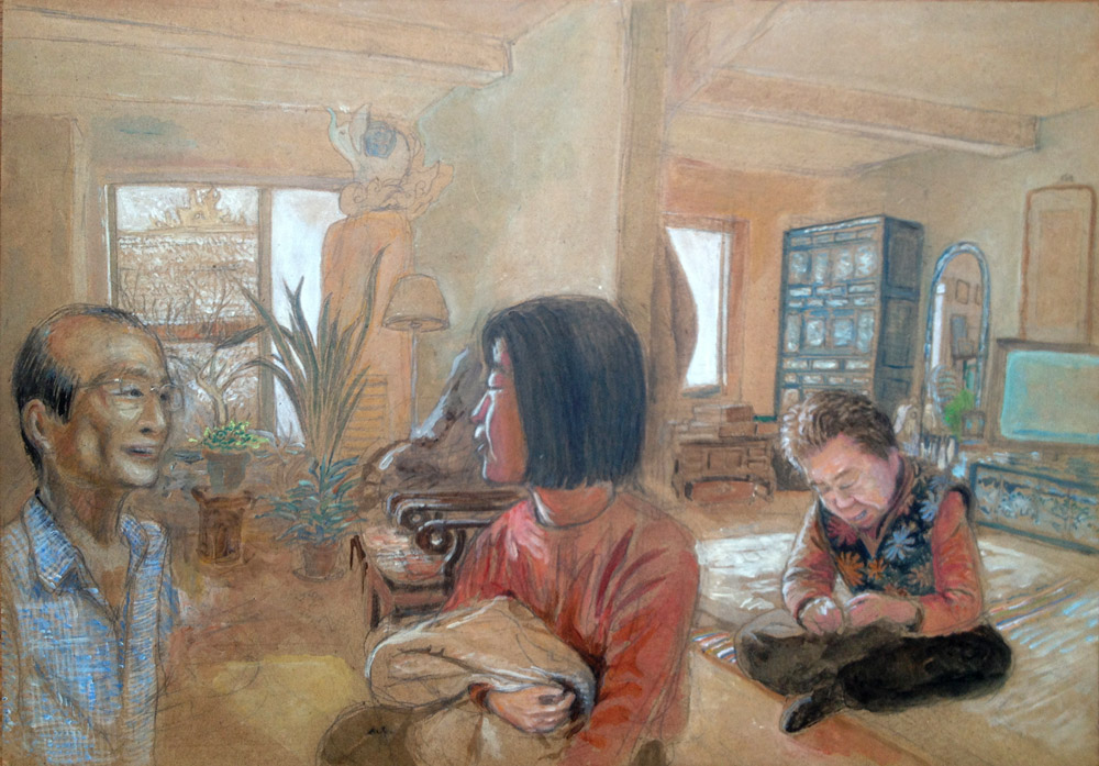 JeongSoon, InYoung and Oma