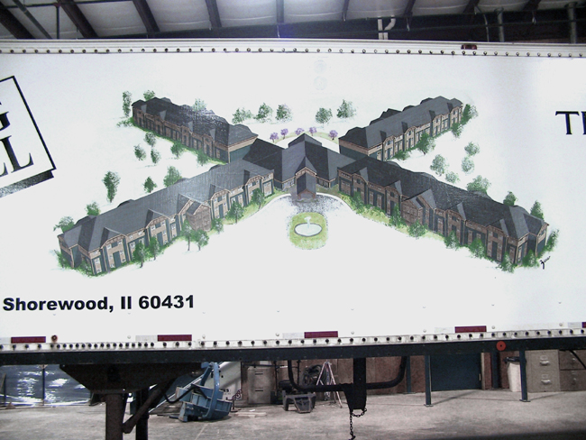 Rendering of building